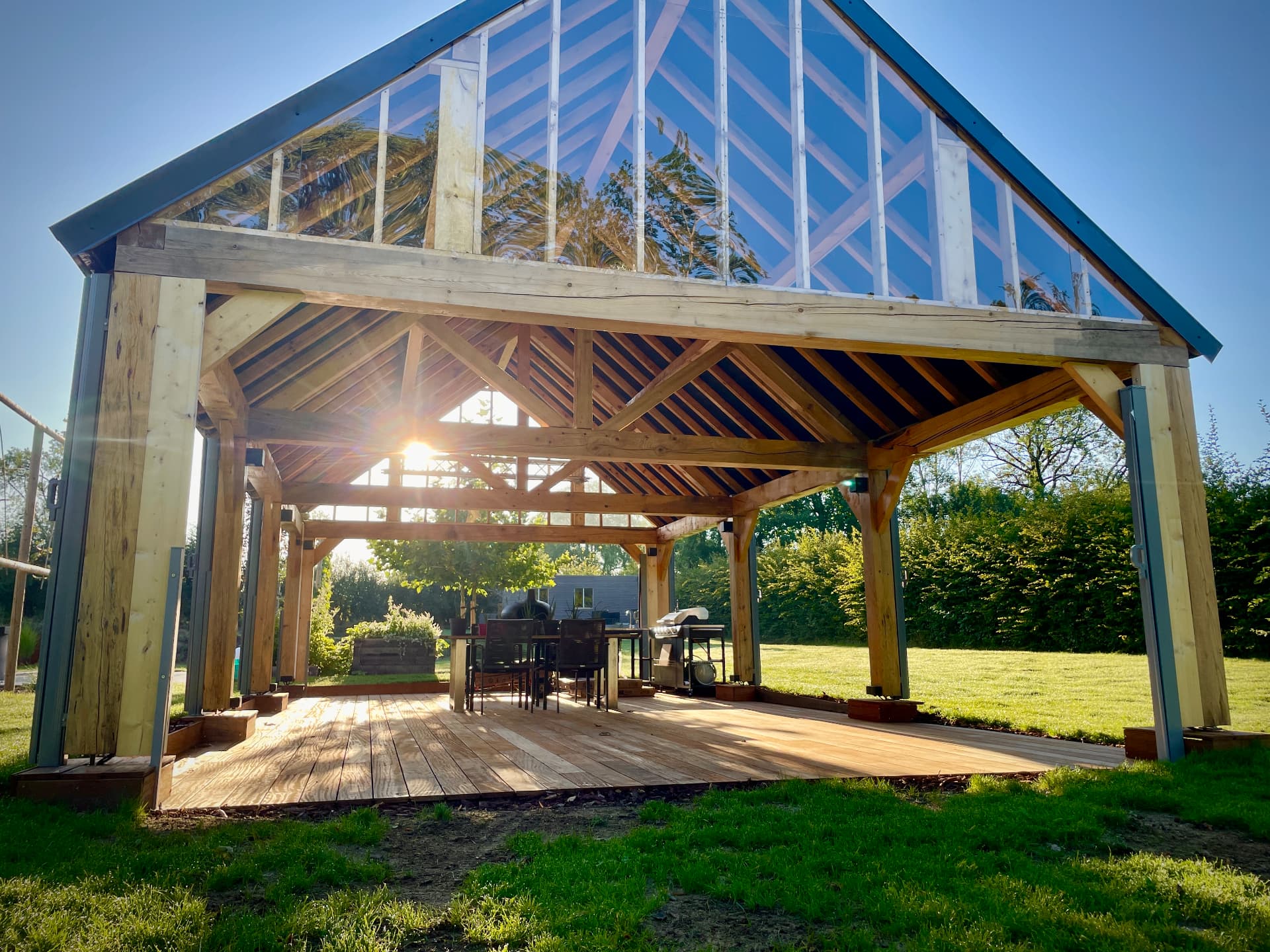 Pool house